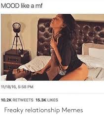 See more ideas about freaky memes, freaky relationship, freaky quotes. Mood Like A Mf 111816 558 Pm 102k Retweets 153k Likes Freaky Relationship Memes Meme On Awwmemes Com