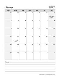 Printable 2022 Word Calendar Templates Calendarlabs