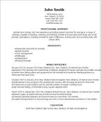 Is Your Resume As Powerful As It Should Be Use This Animal Care Worker Resume Template To Highlight Your Resume Examples Cover Letter Example Templates Resume