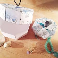 Prendre les mesures de votre boite de mouchoir habituelle et les reporter sur le carton (dessus, et 4 côtés) puis les découper. Boite A Bijoux Comment Faire Sa Propre Boite A Bijoux Elle