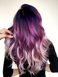 Ombre Black And Colored Hair Pin On Hair