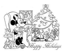 Xmas Disney Minnie Idear From Christina Juse This For A Card Print It Out On Cardborad And Col Disney Coloring Pages Disney Colors Christmas Coloring Books