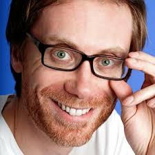 Which british comedian are you? Stephen Merchant Standing Up Tall Paste