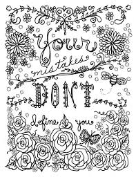 It is a good example of personification, and can be used as a coloring page for students to color after they finish their work in a language arts class. Adult Coloring Pages Quotes Free Printables
