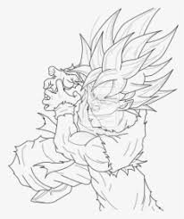Black and white dbz gohan coloring. Goku Kamehameha Coloring Pages Super Saiyan Dragon Ball Z Drawings Hd Png Download Kindpng