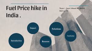 This is because every time crude prices fall, the government imposes fresh taxes. Fuel Price Hike In India By Aqeel Shaikh