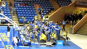 Team Entrance Hawaii Vs San Jose State Mens Basketball 2012 Event Center San Jose California