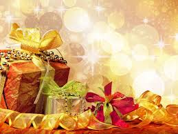 Winter Holiday Christmas Gold Gifts Powerpoint Powerpoint Background Available In 1024x768 Thi Happy Holiday Gifts Christmas Gift Decorations Holiday Clipart