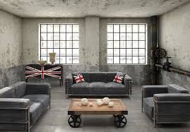 Denim Industrial Living Room Set Industrial Style Living Room Eclectic Living Room Industrial Living Room Design