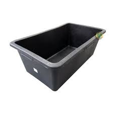 Auge Rectangulaire Capacite 90 Litres Bac A Eau Reservoir Noir Reservoir Eau