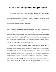 Bahwa kejahatan tidak akan mengalahkan kebaikan, walaupun kejahatan itu lebih kuat tetapi kebaikan tetap tidak akan kalah. Doc Dongeng Sang Kancil Dengan Buaya Resty Resty Me Academia Edu