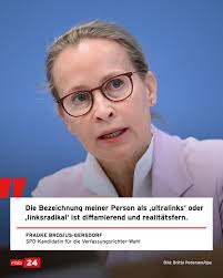 Die SPD-Kandidatin Frauke Brosius-Gersdorf weist nach der geplatzten Wahl  von drei Verfassungsrichtern im Bundestag die Vorwürfe zurück, dass sie  „ultralinks“ sei. Die Staatsrechtlerin spricht von unsachlicher, verzerrter  Berichterstattung und einer ...