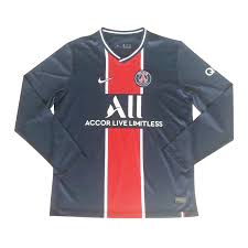 Fifa 21 | kits premier league & efl championship. 20 21 Psg Home Navy Long Sleeve Soccer Jerseys Shirt Psg Elmontsoccershop