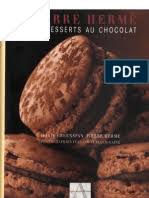 Pierre Herme Mes Desserts Au Chocolat Pdf Creme Fouettee Chocolat