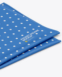 Download Pocket Square Mockup High Angle Shot In Apparel Mockups On Yellow Images Object Mockups