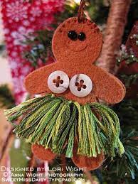 A hawaiian christmas can be just a beautiful and festive as the traditional white christmas. Sassy Sweet Notes Christmas Crafts Felt Christmas Christmas Ornaments