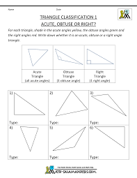 Geometry worksheets with answer keys. 4th Grade Geometry Geometry Worksheets Math Worksheets Triangle Worksheet