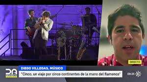 Diego Villegas, músico: "El flamenco nos regala la posibilidad de viajar y  de compartir"