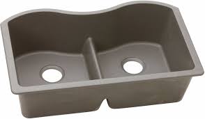 33 inch undermount double bowl sink