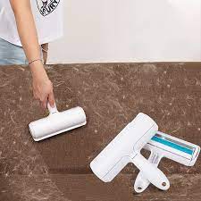 Use a soft, damp cloth to help remove dog hair from leather chairs or vinyl seating. 2 Way Pet Hair Remover Roller Removing Dog Cat Hair From Furniture Self Cleaning Lint Pet Hair Remover One Hand Operate For Sofa Lint Rollers Brushes Aliexpress