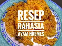 Ayam Kremes Renyah Dan Crispy Ayam Kremes Sarang Tawon Resep Ayam Kremes Anti Gagal Youtube Resep Resep Masakan Makanan