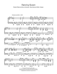 Abba Dancing Queen Sheet Music Notes Chords Score Download Printable Pdf Dancing Queen Sheet Music Notes Sheet Music