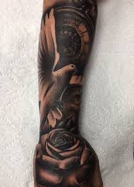 The full hand tattoo, finger tattoos, the clock reminder hand tattoo can also be one of the best because it is personal. Upper Arm Stylish Hand Tattoos For Men Novocom Top