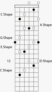Similar to a language where letters form words and words form sentences, music theory adopts the same principle. Caged Guitar Sequence Music Theory Guitar Basic Guitar Lessons Music Guitar