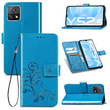 For vivo Y52s Four-leaf Clasp Embossed ...
