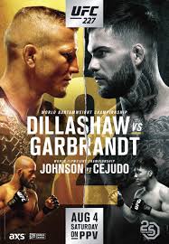 Despite knocking him down at the end of the first, dillashaw rallied in the second round and defeated garbrandt via technical knockout, marking his first loss in his professional career and losing the title. Ufc 227 Dillashaw Vs Garbrandt 2 2018