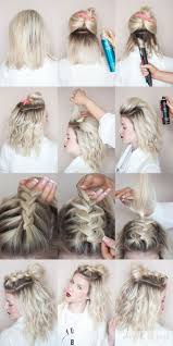 Sunkissed And Made Up Short Hair Styles Hair Styles Braids For Short Hair
