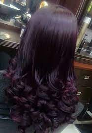 Purple and black hair is not something unusual on its own. Purple Violet Tint Enrich Expert Hair Bridal Lounge Facebook
