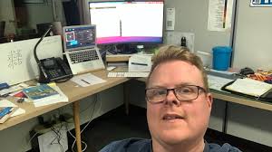 So many people who see ultimate youth worker online struggle to imagine  what our day to day looks like. Here is our Executive Director Aaron at his  desk banging out some course