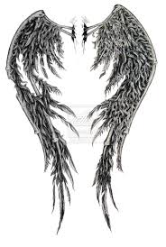 Black And White Angel Wings Tattoo Designs Fallen Angel Wings Tattoo Fallen Angel Wings Edited By Swarzeztier Designs Interfaces Tattoo Wings Tattoo Angel Wings Tattoo Wing Tattoo Men