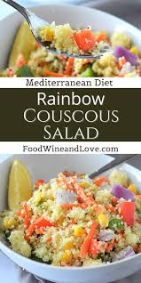 Check spelling or type a new query. Mediterranean Diet Rainbow Couscous Salad Food Wine And Love