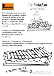 Dessin Coloriage Du Balafon Instrument De Musique A Percussion Eveil Musical Balafon Instrument De Musique Instruments