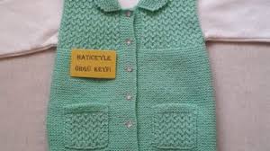 Hercai Yelek Yapimi 3 Duz 1 Buz Orneginde Kol Kesimi Olmayan Kolay Yelek Tarifi 3 4 Yas Orgu Dantel Ve El Isleri Sitesi Kiz Bebek Tulumu Dantel Orgu