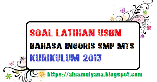 Soal Usbn Bahasa Inggris Smk Mudah