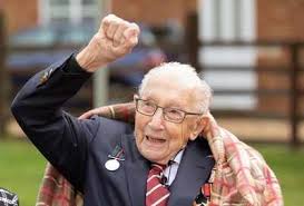 Tom moore, the beloved british war veteran who walked the length of his garden 100 times to raise money ahead of his 100th birthday in april, has received a knighthood for his fundraising initiative, which brought in about $40 million for britain's national health service charities. Mareewk T8bj4m