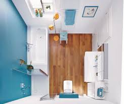 salle de bain coloree 55 meubles carrelage et peinture small bathroom layout bathroom design bathroom layout