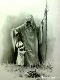 Obra de síntesis, pero a la vez de ideas, en sus páginas no sólo Pin By David Isai Cruz Morales On Hudozhniki Dark Souls Art Grim Reaper Art Scary Art