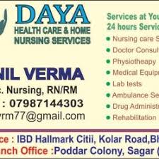 There are seven days in a calendar week. Daya Health Care Home Nursing Services In Kolar Road Bhopal Justdial