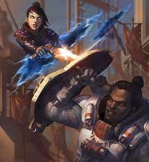 5518 Studios Apex Legends Fan Art One of my new favorite characters. 5518 studios apex legends fan art