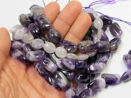 598 Cts 16 Inch Or 39 Cm Three Amethyst Strands Rt 2686 Amethyst Beads Amethyst Bead Strand
