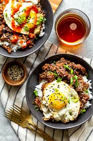 This recipe is a reader favorite! Korean Ground Beef Bowls Fox And Briar
