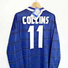 Scotland schottland national l trikot 1996 1998 yellow umbro jersey shirt x567. 1998 Collins 11 Scotland World Cup 98 Vintage Umbro Home Football Shi Cult Football