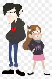 Mabel And Robbie Mostly Because I Want Mabel To Wear - Cartoon - Free  Transparent PNG Clipart Images Download