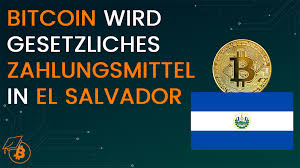 Jun 10, 2021 · el salvador's law means bitcoin will have equal footing with the dollar, which became its official currency 20 years ago. Bitcoin Wird Gesetzliches Zahlungsmittel In El Salvador Blocktrainer