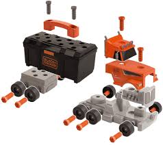 Obsah se bohužel nepovedlo načíst. Smoby 360175 Black Decker Truck Werkzeug Kinder Ab 3 Jahren Orange Schwarz Grau Amazon De Spielzeug