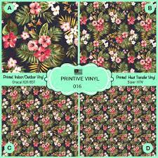 Find & download free graphic resources for tropical seamless pattern. Tropical Flower Pattern Printed Vinyl Indoor Vinyl Outdoor Vinyl Heat Transfer Vinyl 016 Vinyl Oracal Adhesive Vinyl